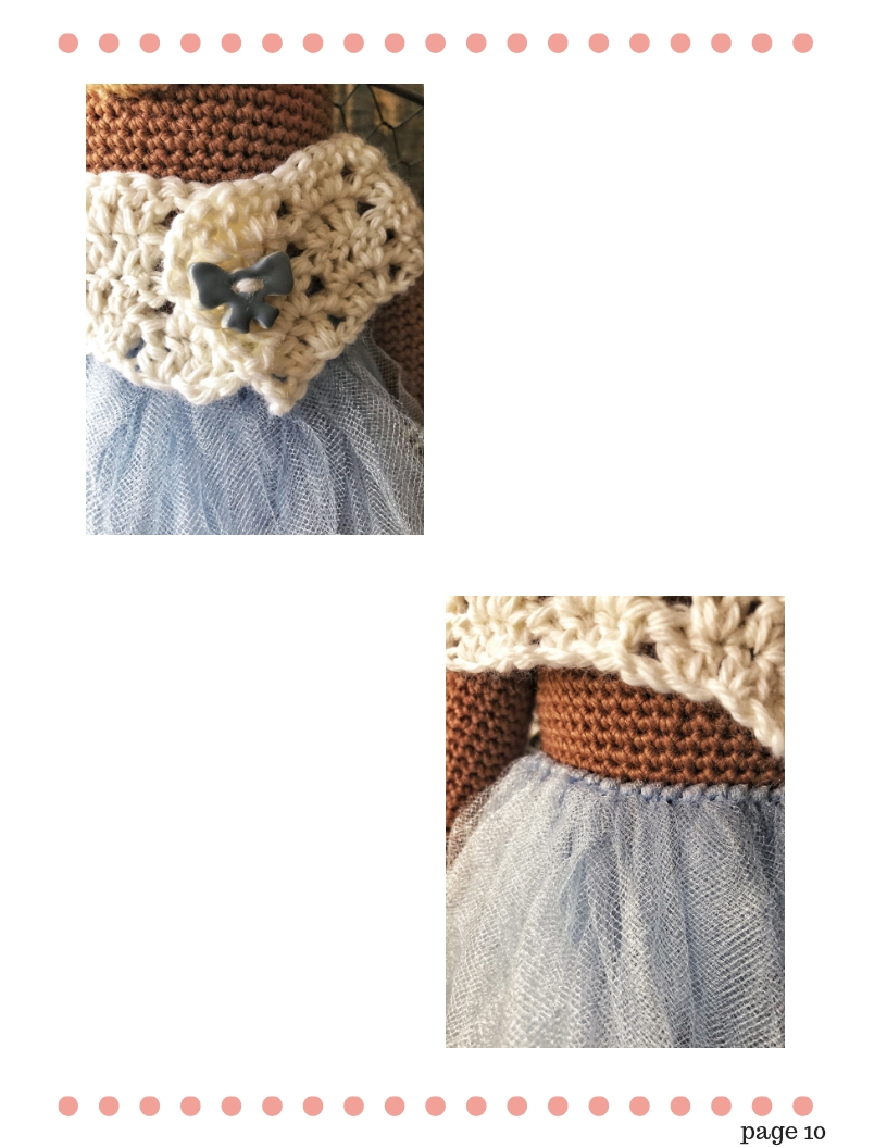 Teddy Bear Crochet Pattern - Princess Bernadette (9)
