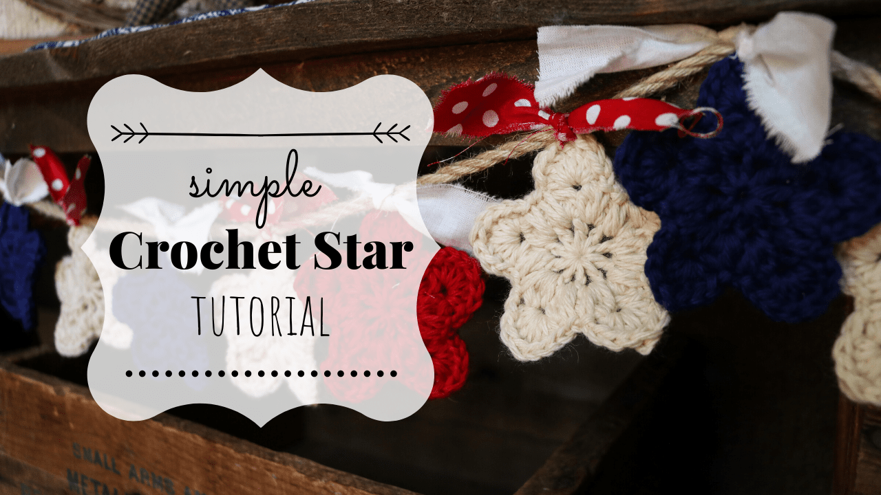 Simple Crochet Star Tutorial