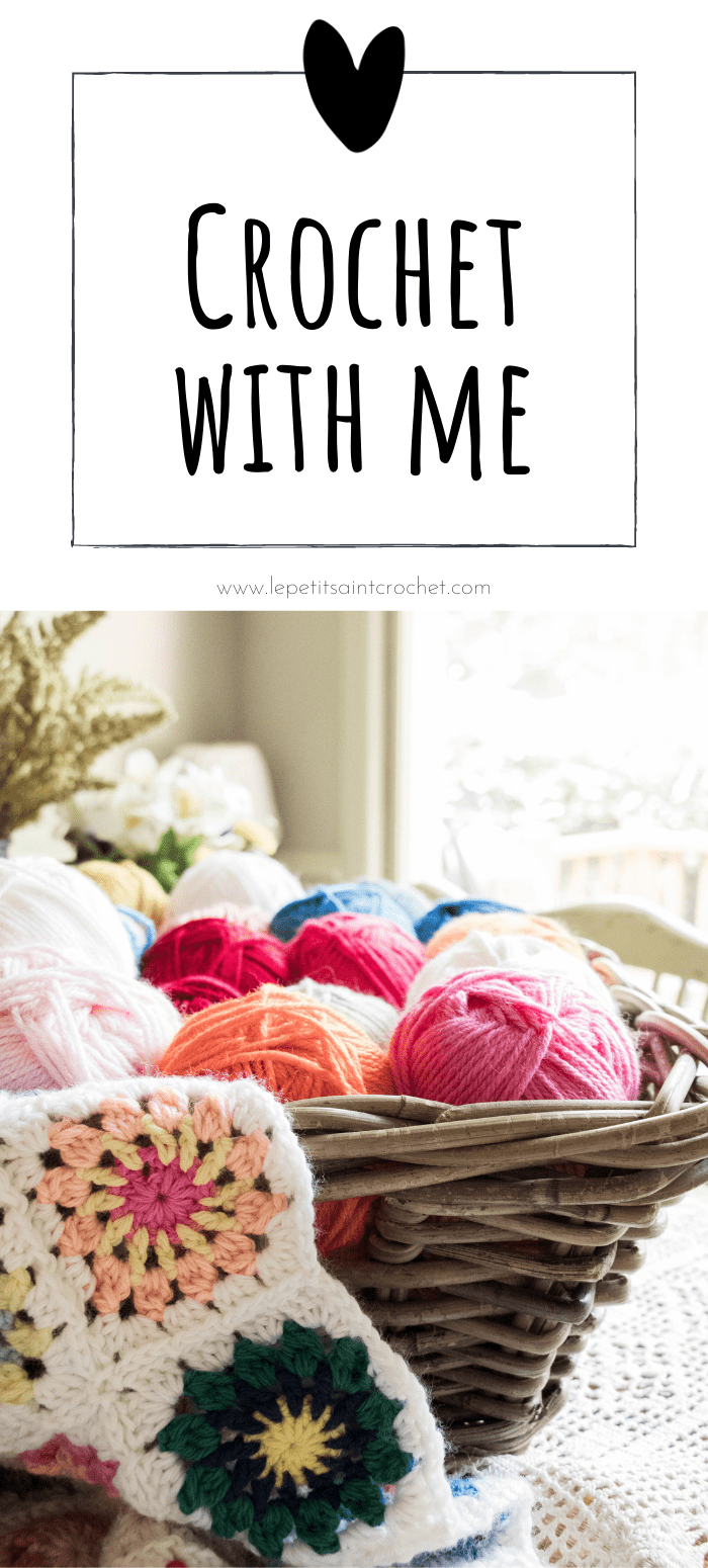 Crochet With Me Relaxing Garden Tour Video Elise Rose Crochet