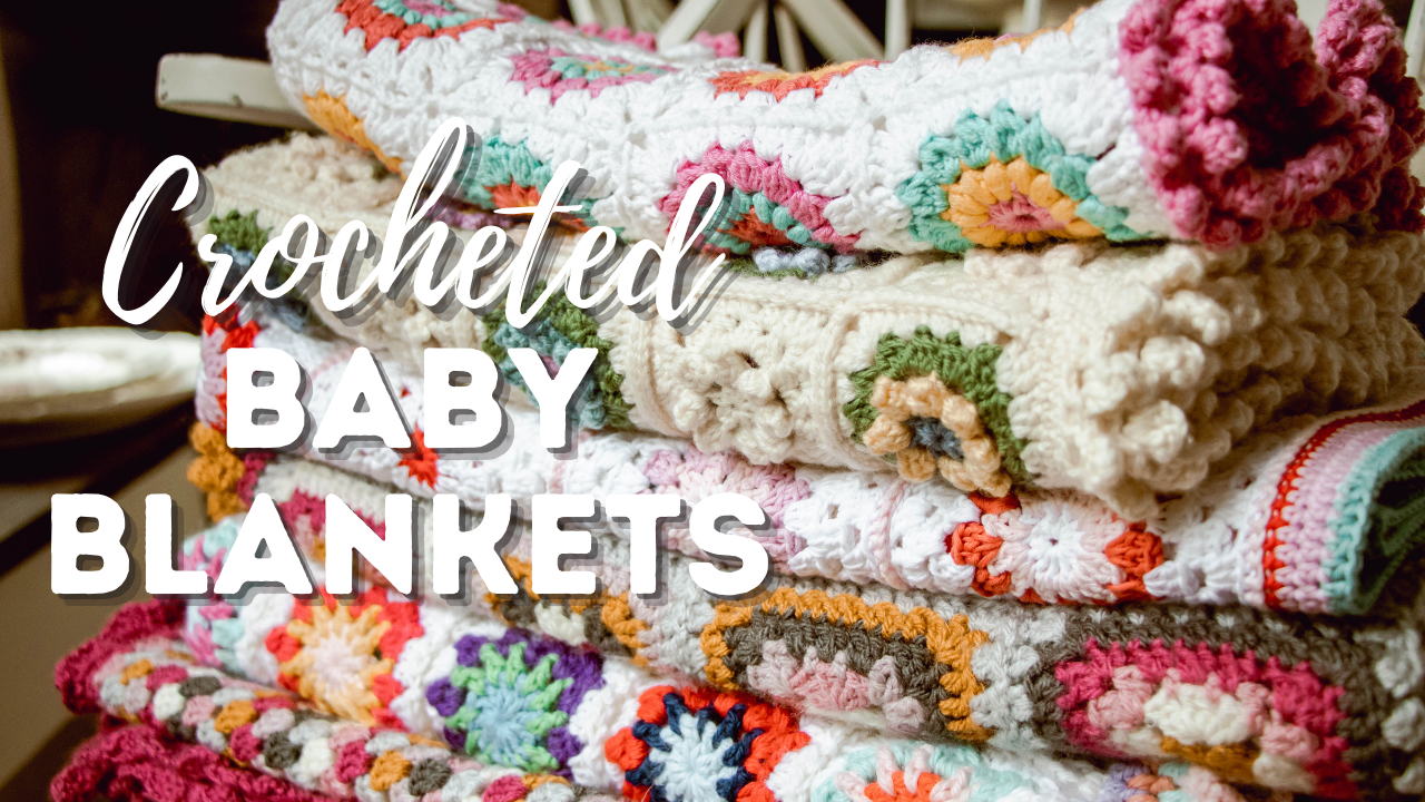 6 Absolutely Adorable Crocheted Baby Blankets