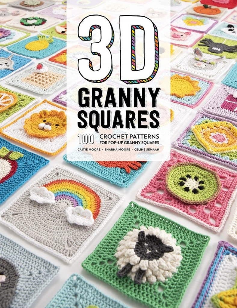 Great New Ways with Granny Squares Book Review with Crochet Pattern: Throw  by Rosa P. - Underground Crafter