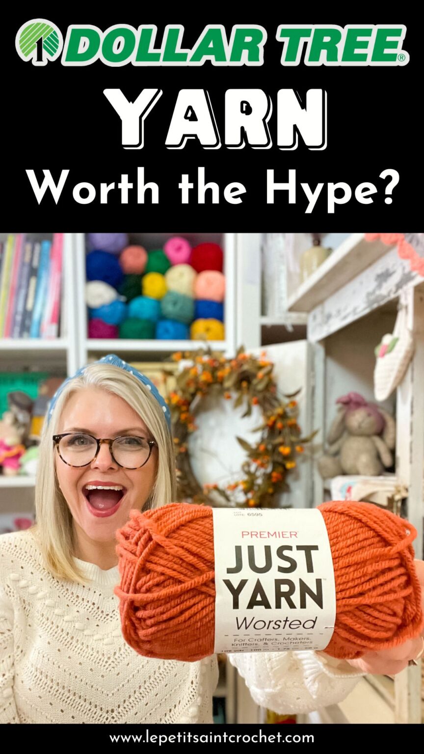 Is DOLLAR TREE YARN Worth the HYPE? An HONEST Review Elise Rose Crochet