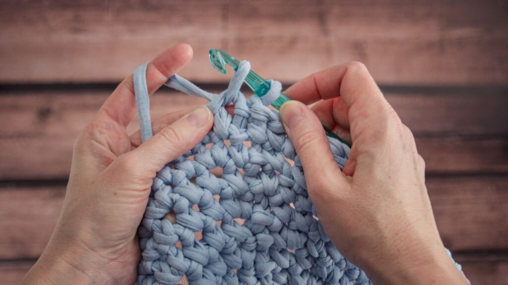 Stop Crochet Pain and Knitting Strain with Yoga for Knitters - Tiny Curl  Crochet