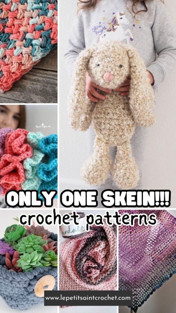 10 Free One Skein Quick Makes Free Crochet Pattern Round Up — Stitch &  Hustle