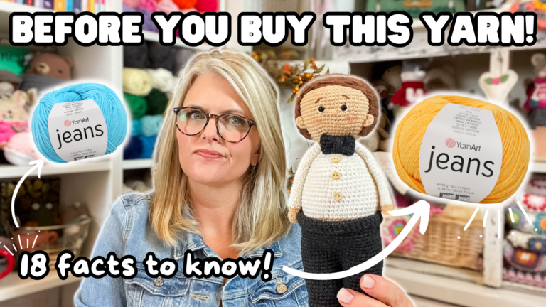 16 FACTS to KNOW ABOUT YARNART JEANS for Crocheting AMIGURUMI