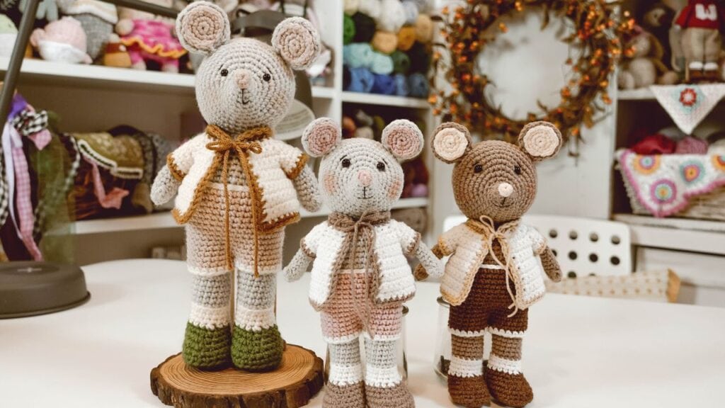 free amigurumi crochet mouse pattern