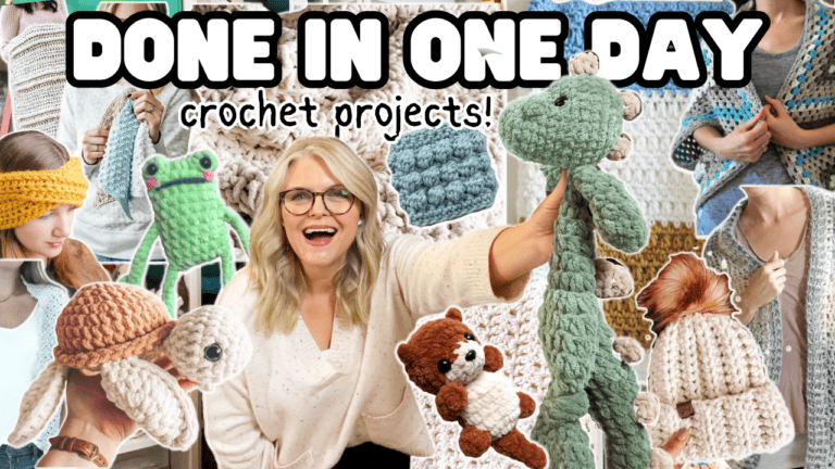 25 Done In ONE DAY CROCHET Projects